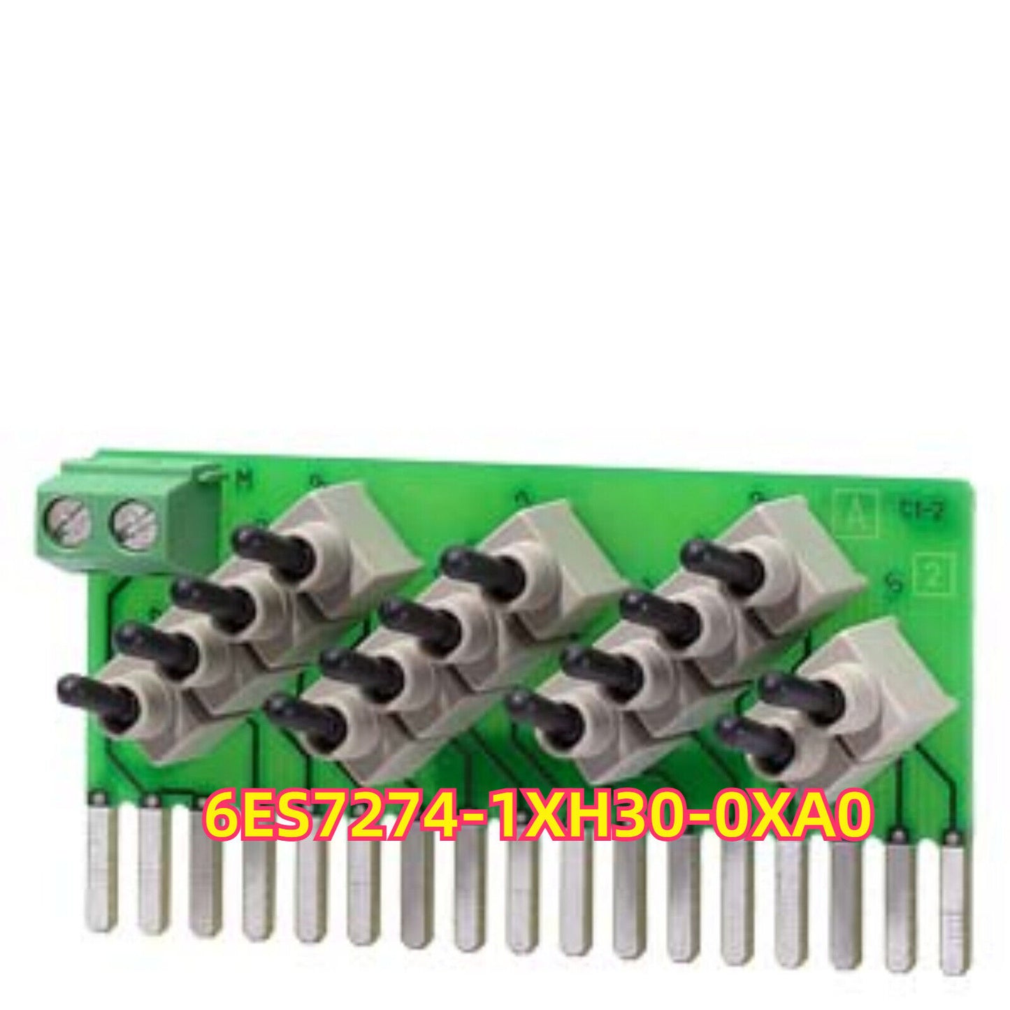 Siemens S7-1200 CM 1241 6ES7274-1XH30-0XA0 communication module, green PCB, for industrial automation.