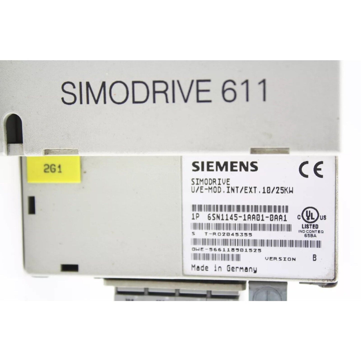 Drives/Drive Modules | Siemens | 6SN1145-1AA01-0AA1 6SN1 145-1AA01-0AA1 SIMODRIVE 611 POWER MODULE