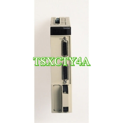 Schneider Electric TSXCTY4A Premium Counter Module, beige with black connectors.