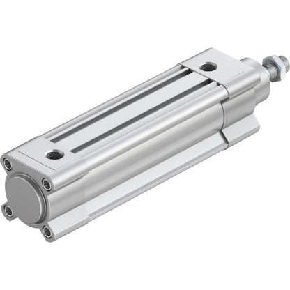 Festo DSBC-32-40-PPSA-N3 cylinder, industrial automation part, silver finish, ISO standard.