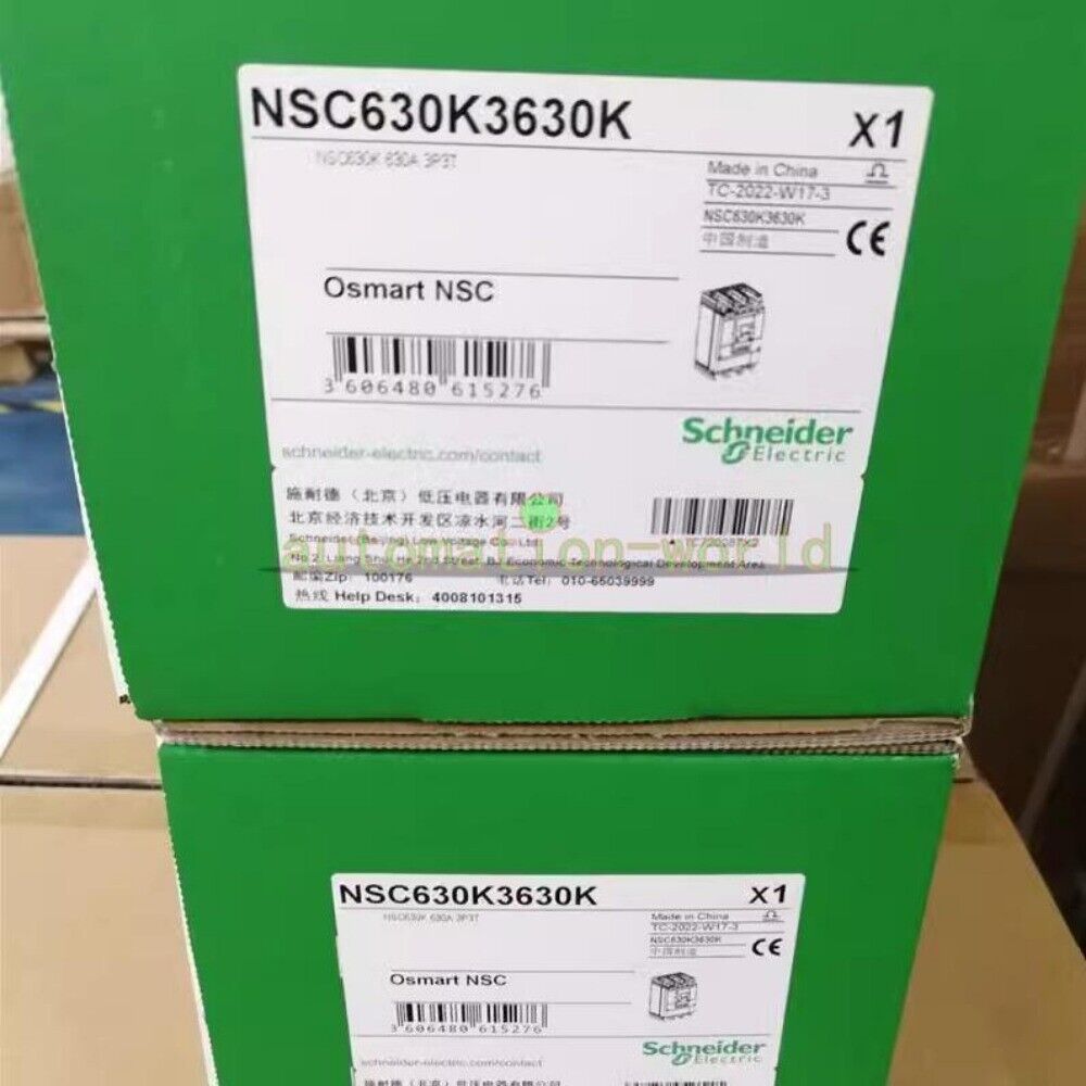 Schneider Electric NSC630K3630K circuit breaker in box, new industrial automation part