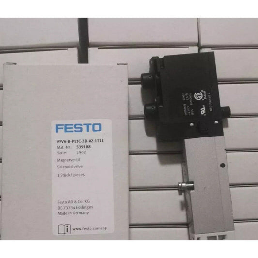 Festo VSVA-B-P53C-ZD-A2-1T1L Solenoid Valve, industrial automation part