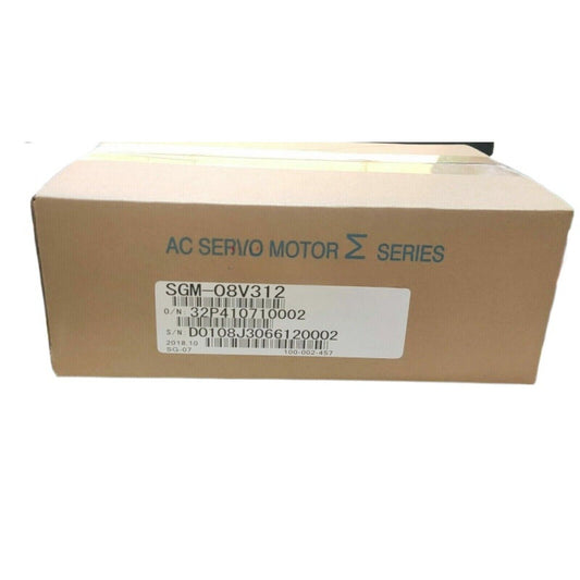 Yaskawa SGM-08V312 Servo Motor in Box, New Industrial Automation Part