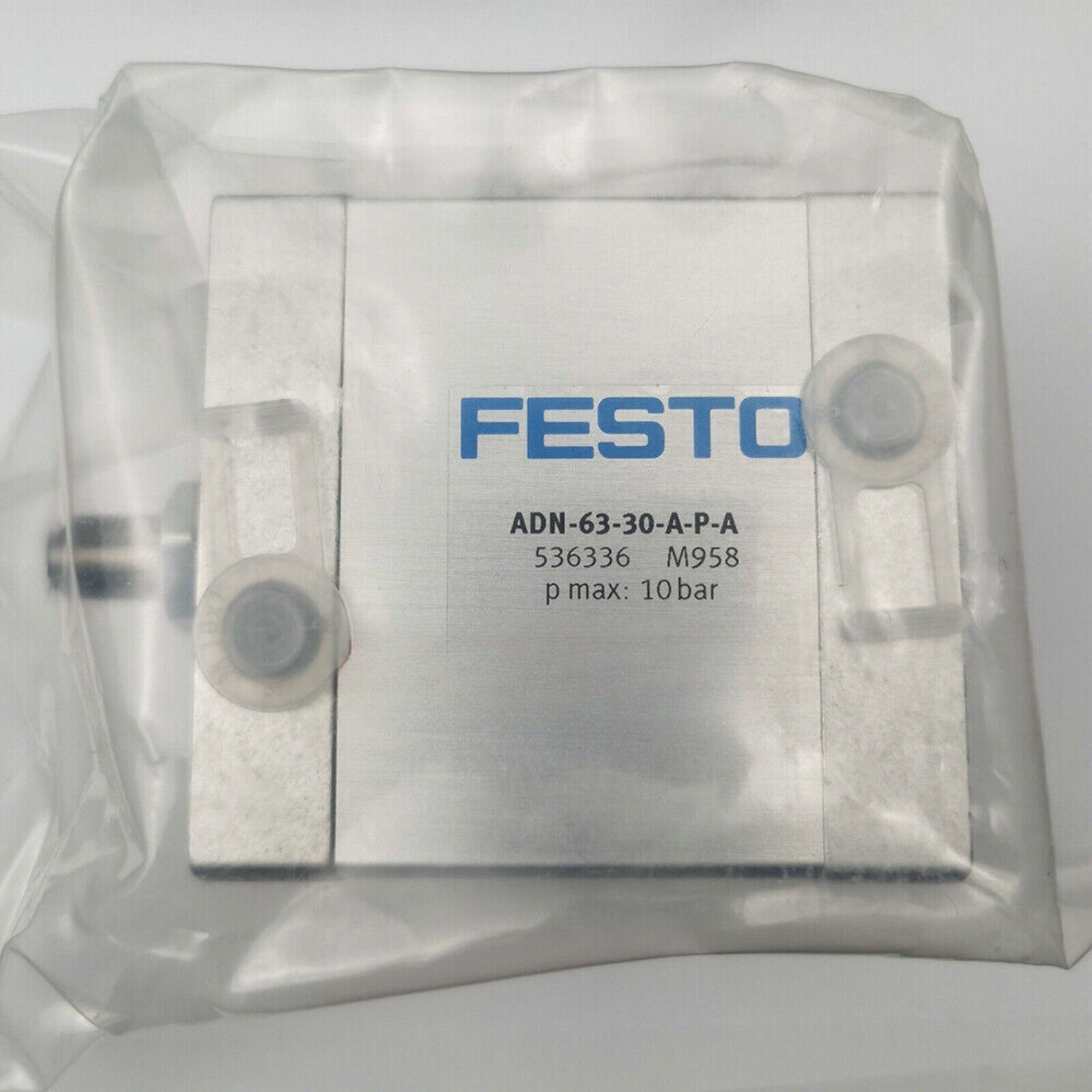 Festo ADN-63-30-A-P-A pneumatic cylinder, industrial automation part, new condition.