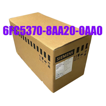 Siemens 6FC5370-8AA20-0AA0 industrial PLC box, cardboard packaging, product label visible, SINUMERIK 828D, automation part