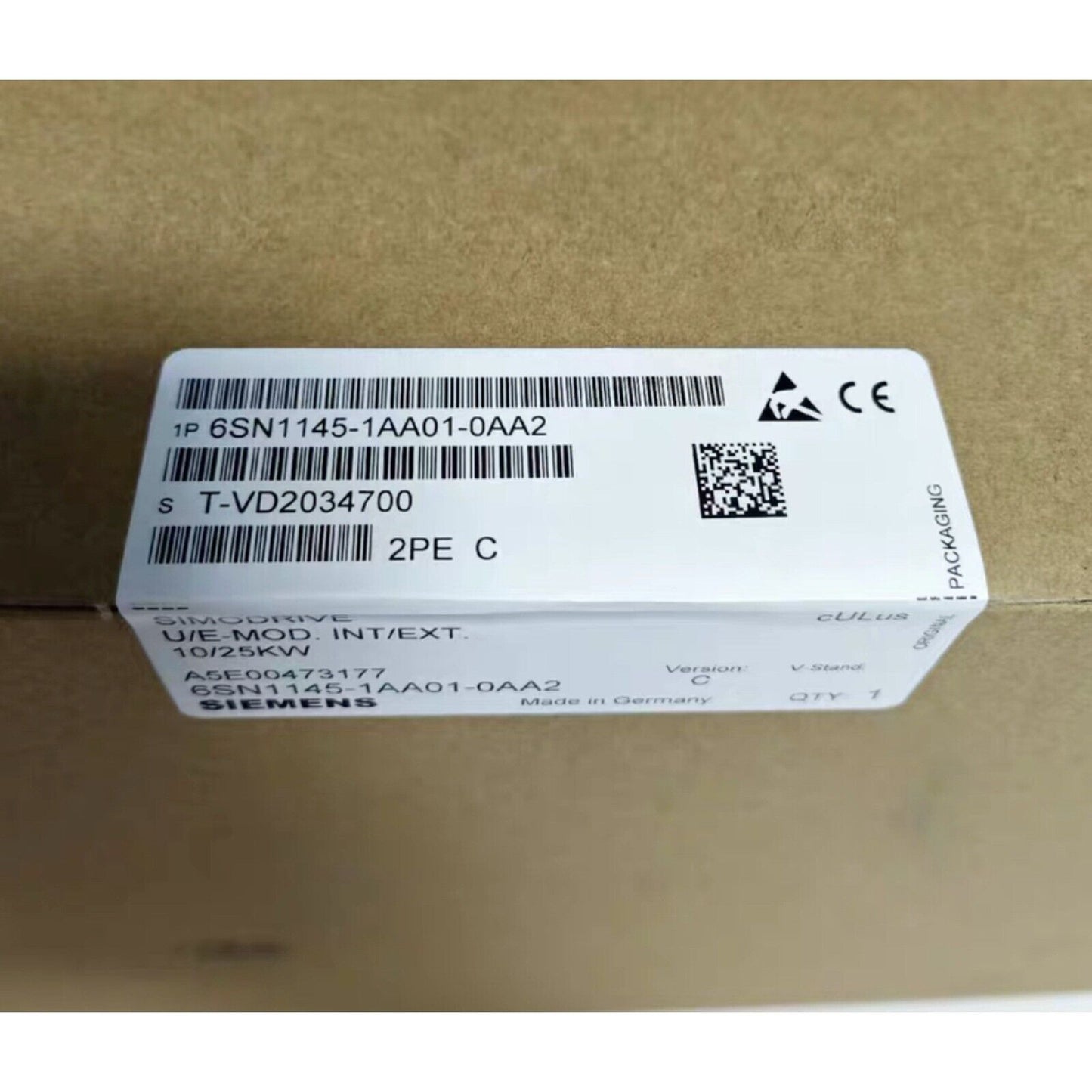 Drives/Drive Modules | Siemens | 6SN1145-1AA01-0AA2 6SN1 145-1AA01-0AA2 SIMODRIVE 611 POWER MODULE