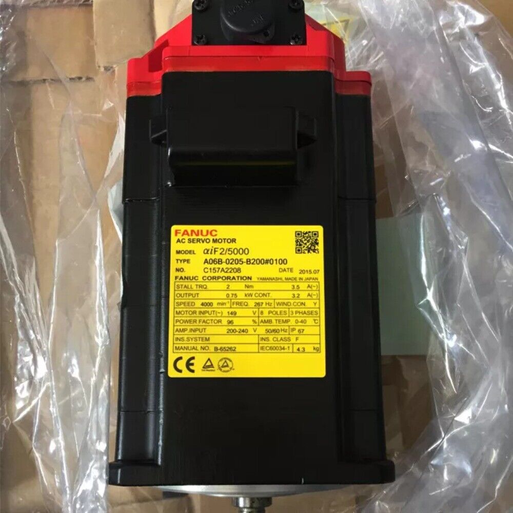FANUC A06B-0205-B200#0100 Servo Motor - New, Fast Shipping