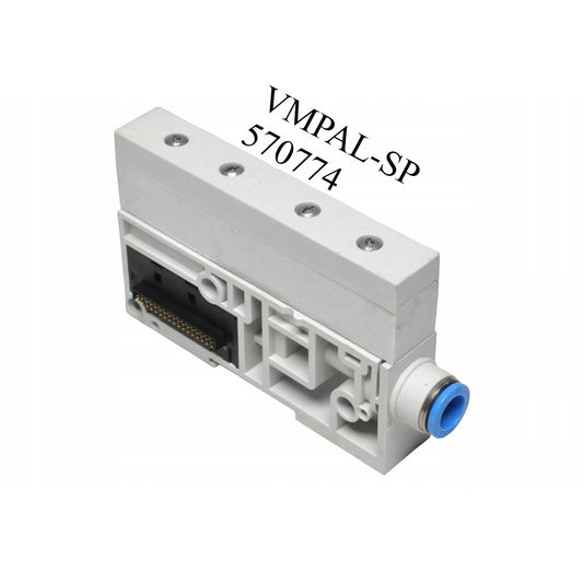 Festo VMPAL-SP 570774 Air supply module, white plastic housing, industrial automation component.