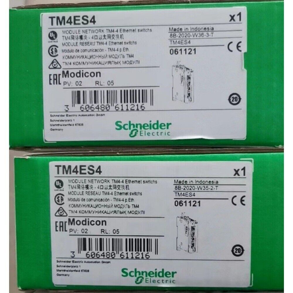 Schneider Electric TM4ES4 Modicon Ethernet Network Module, industrial automation part
