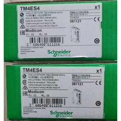 Schneider Electric TM4ES4 Modicon Ethernet Network Module, industrial automation part