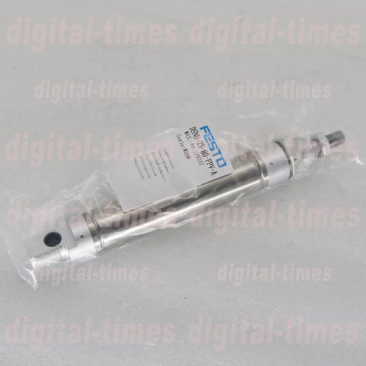 Festo DSNU-25-80-PPV-A pneumatic cylinder, industrial automation part.