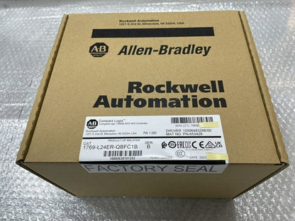 New Allen-Bradley 1769-L24ER-QBFC1B AB CompactLogix 750KB DI/O AI/O Controller