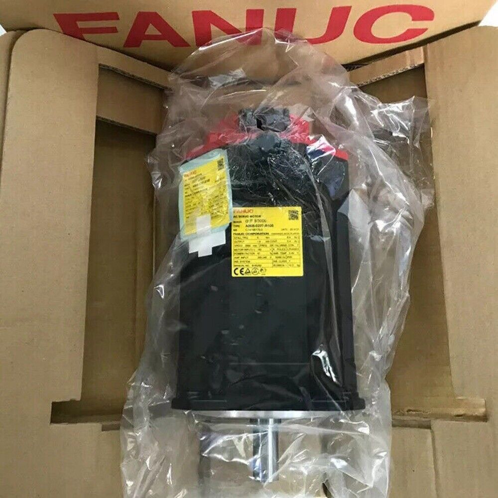 New FANUC A06B-0227-B100 Servo Motor in packaging