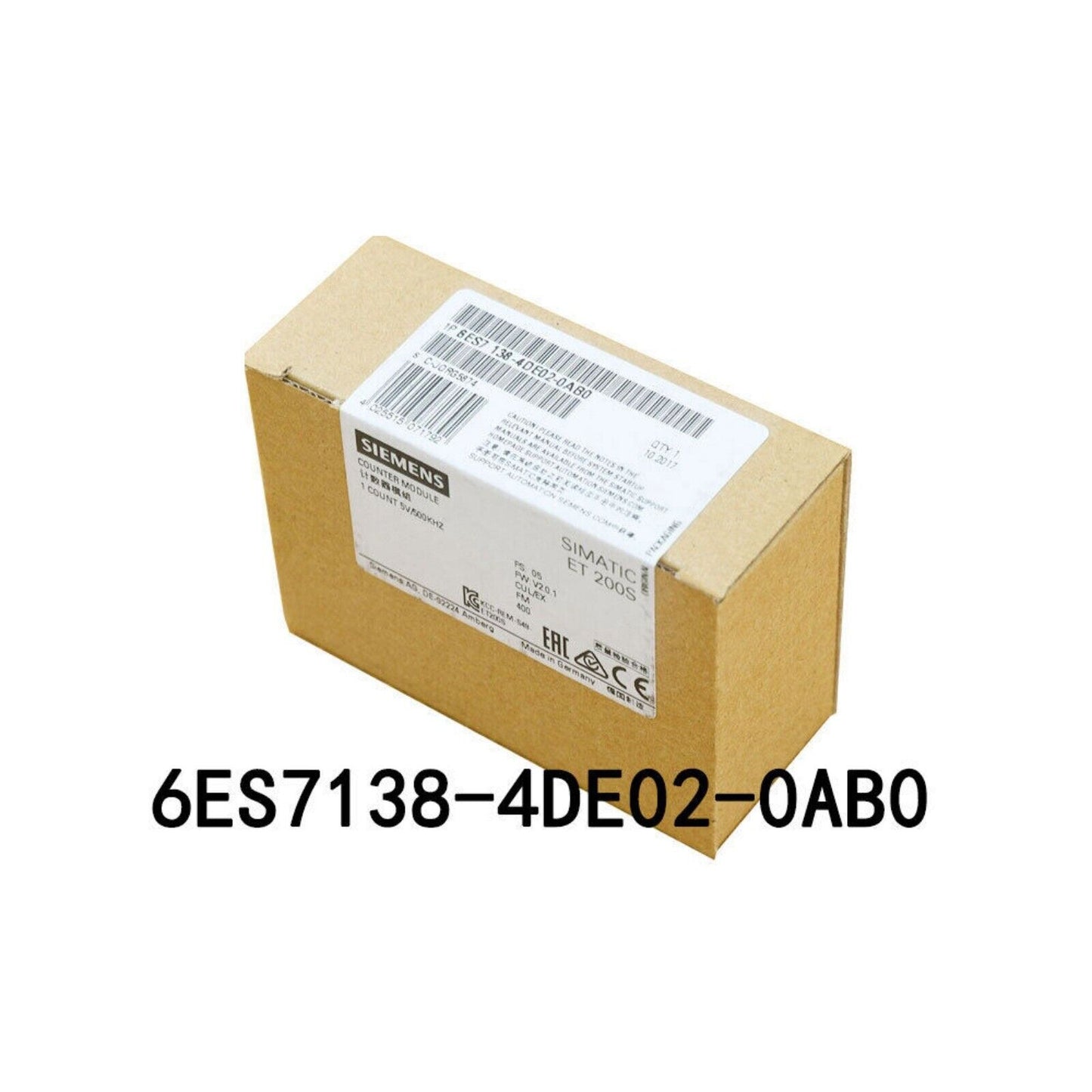 Industrial Communication | Siemens | 6ES7 138-4DE02-0AB0 6ES7138-4DE02-0AB0 PM-E Power Modules for ET200S