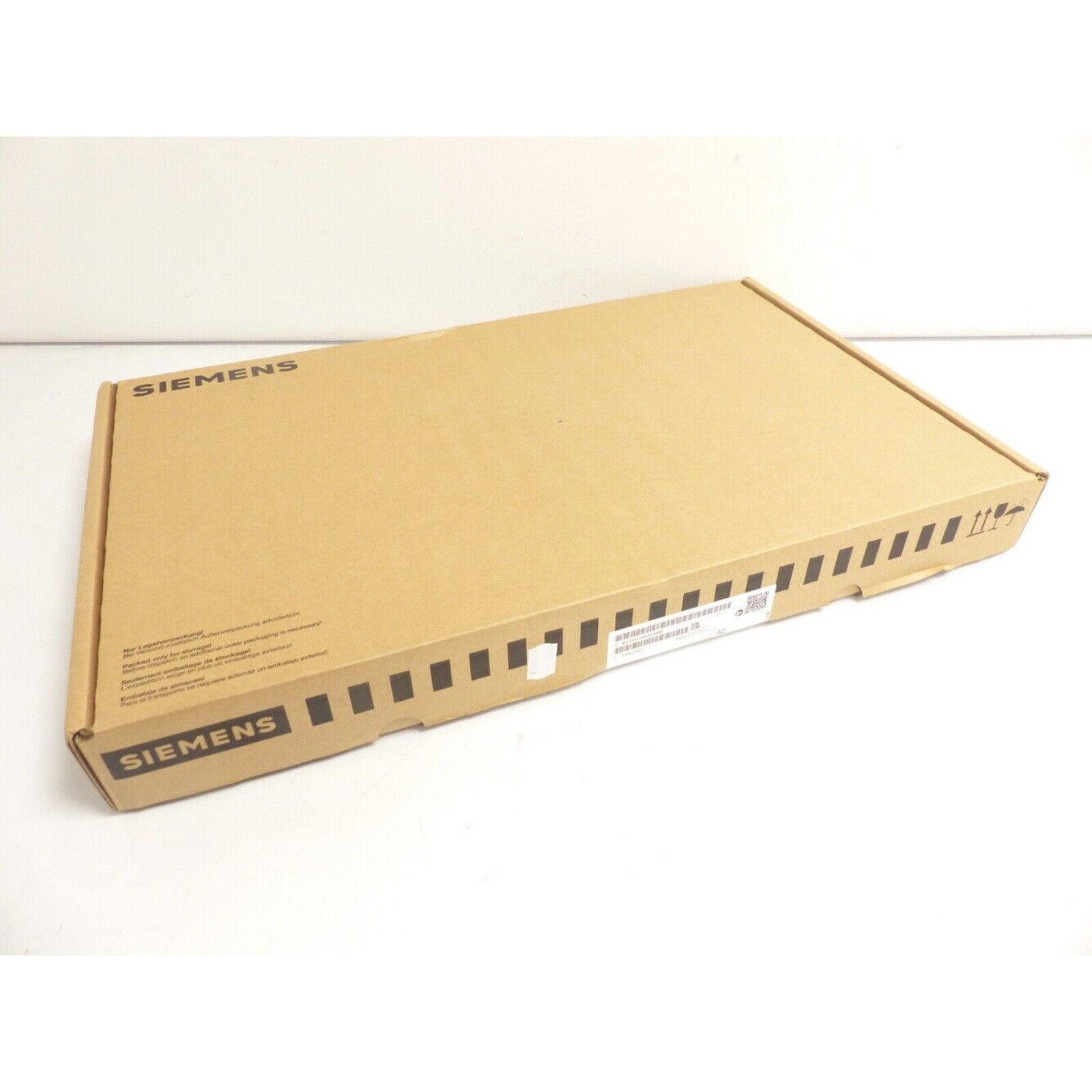 Siemens 6FC5372-0AA30-0AB0 SINUMERIK 840D SL NCU module in brown cardboard box packaging, industrial automation part