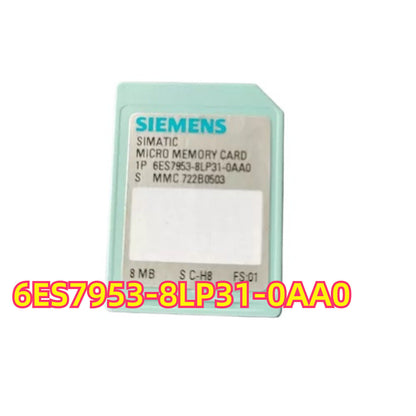Siemens SIMATIC Micro Memory Card 6ES7953-8LP31-0AA0, 8MB, for S7-1500 PLC