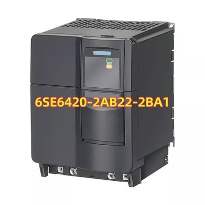 Siemens MICROMASTER 420 2.2kW drive, 6SE6420-2AB22-2BA1, black industrial automation component.
