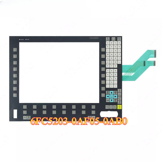 Siemens 6FC5203-0AF05-0AB0 Operation Panel, industrial PLC component with keyboard and display