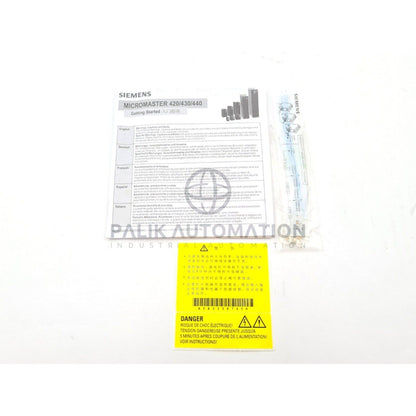 Variable Frequency Drive | Siemens | 6SE6420-2AD31-1CA1 6SE6 420-2AD31-1CA1 MICROMASTER 420 with Filter