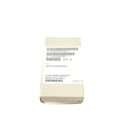 PLC | Siemens | 6DD1610-0AG1 6DD1 610-0AG1 SIMADYN D MEMORY SUBMODULE