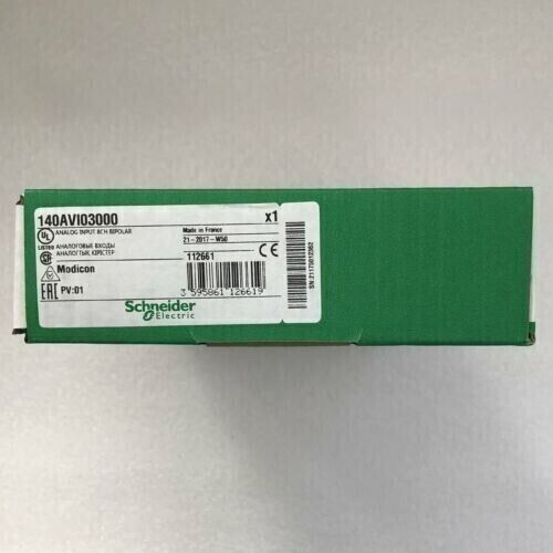 Schneider Electric 140AVI03000 PLC module, industrial automation part in box