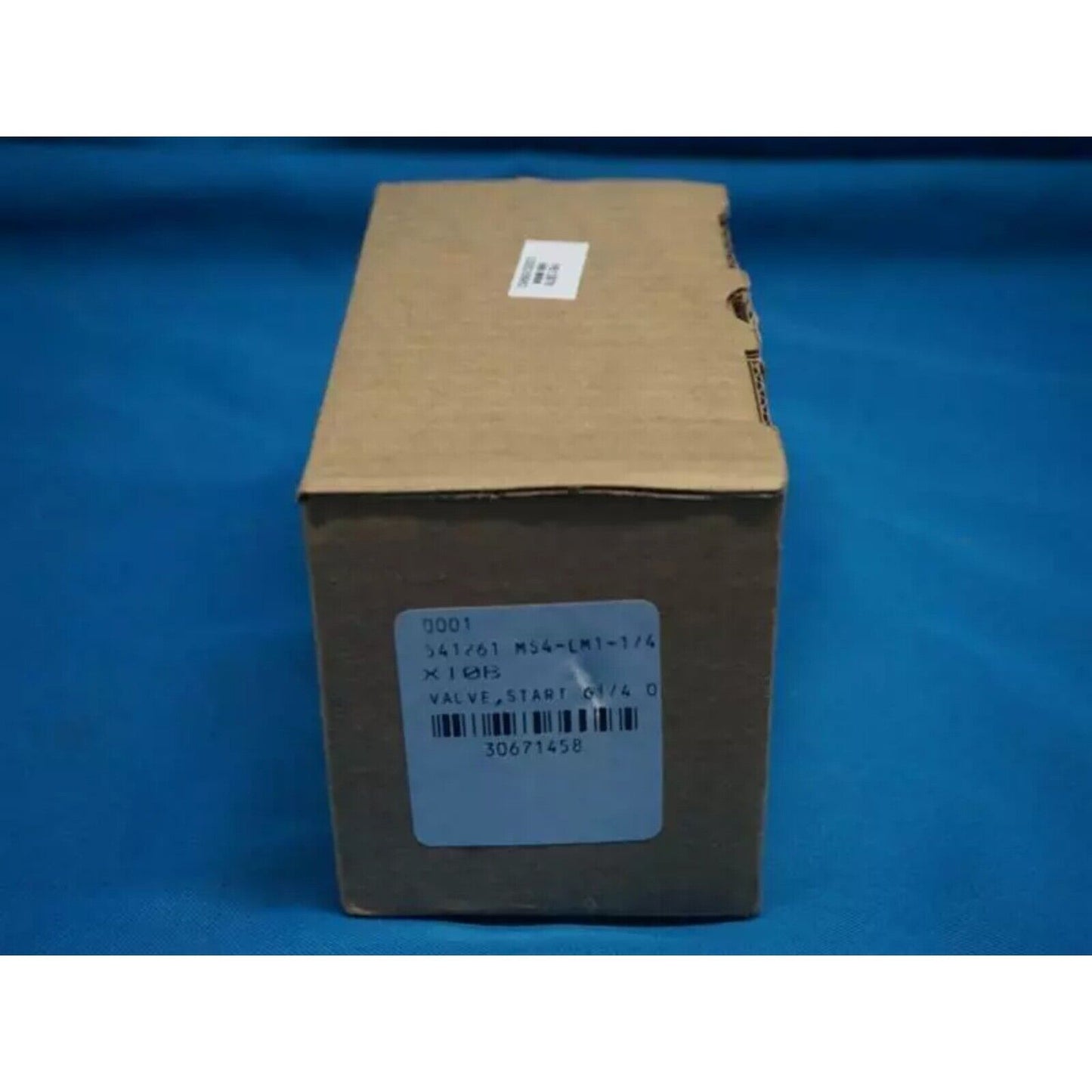 Festo MS4-EM1-1/4-Z on/off valve in cardboard box, product 541261, industrial automation part.