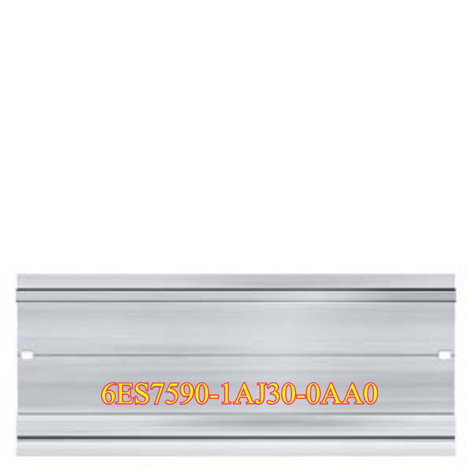 Siemens S7-1500 shaped guide rail 6ES7590-1AJ30-0AA0, industrial automation part.