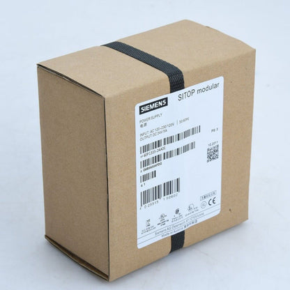 Siemens SITOP 6EP1333-2AA01 modular power supply box. AC/DC, industrial automation.