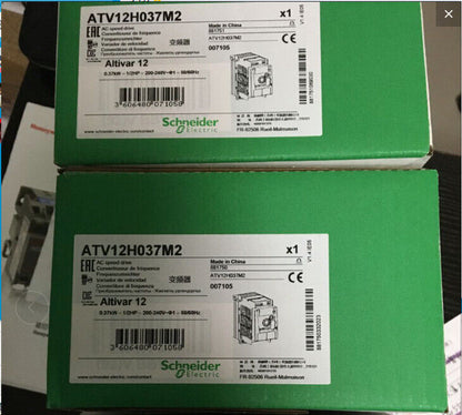 Schneider Electric ATV12H037M2 Variable Frequency Drive in original packaging, AC Speed Drive