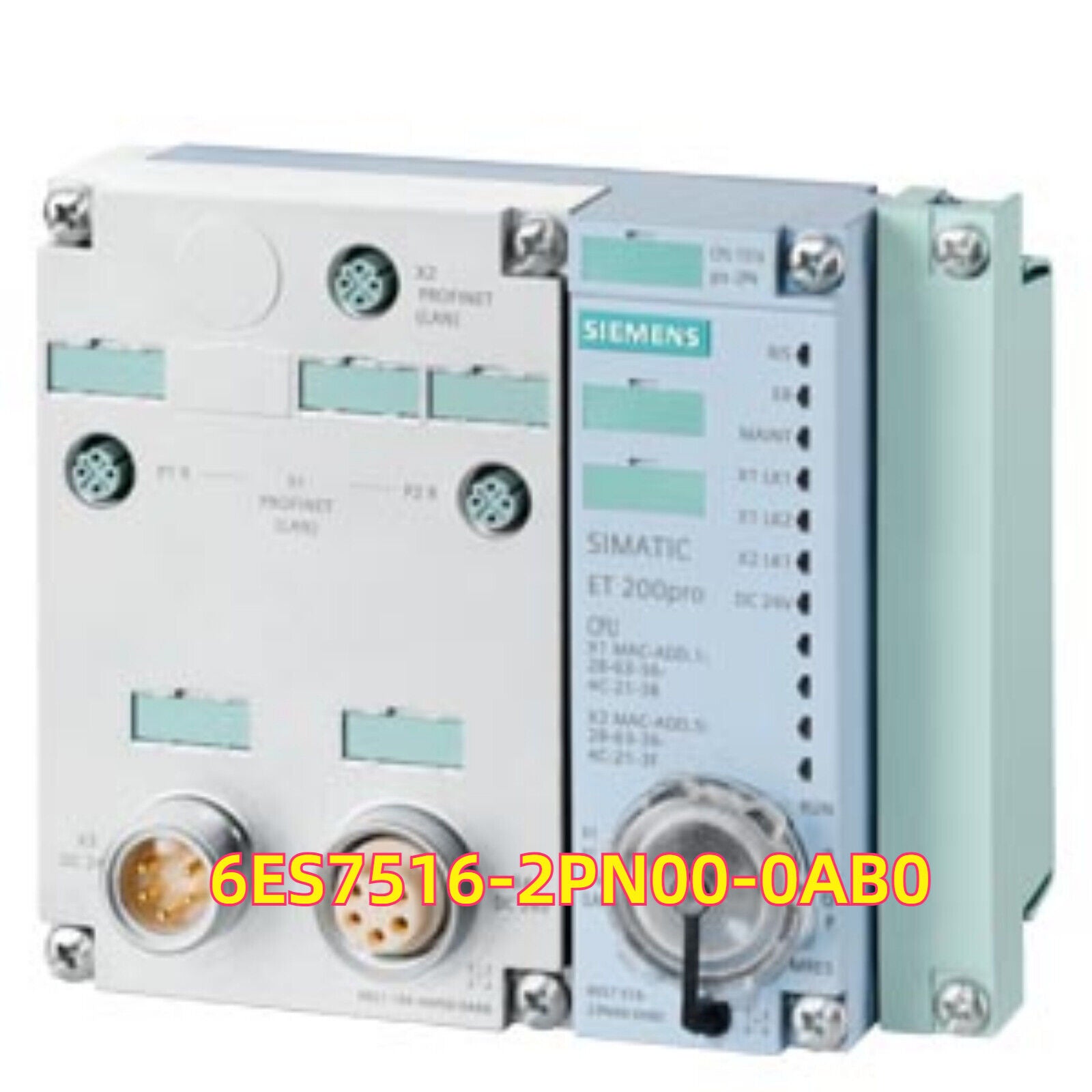 Siemens SIMATIC ET 200pro CPU 1516PRO-2 PN, PLC automation part 6ES7516-2PN00-0AB0