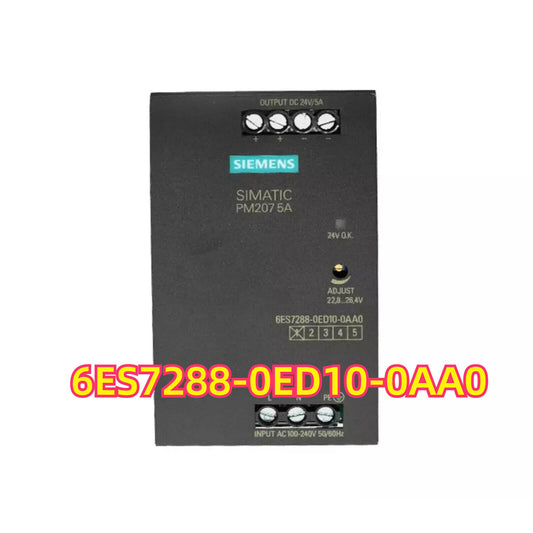 Siemens SIMATIC PM207 5A Power Supply - 6ES7288-0ED10-0AA0, 24V DC Output