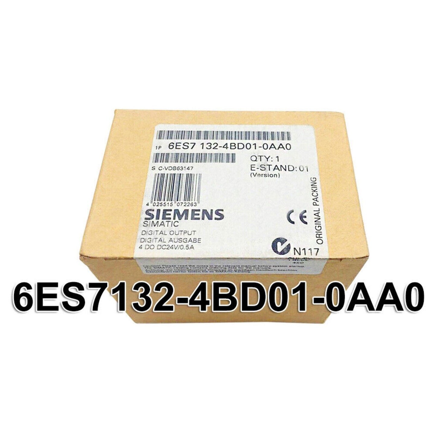 Industrial Communication | Siemens | 6ES7 132-4BD01-0AA0 6ES7132-4BD01-0AA0 Electronic Modules for ET200S