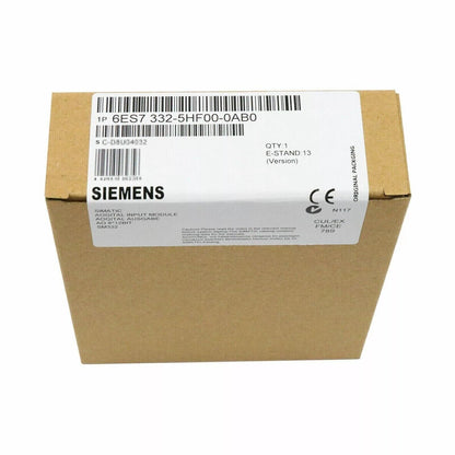 Siemens SIMATIC S7-300 SM332 analog module box, 6ES7332-5HF00-0AB0, original packaging, product detail