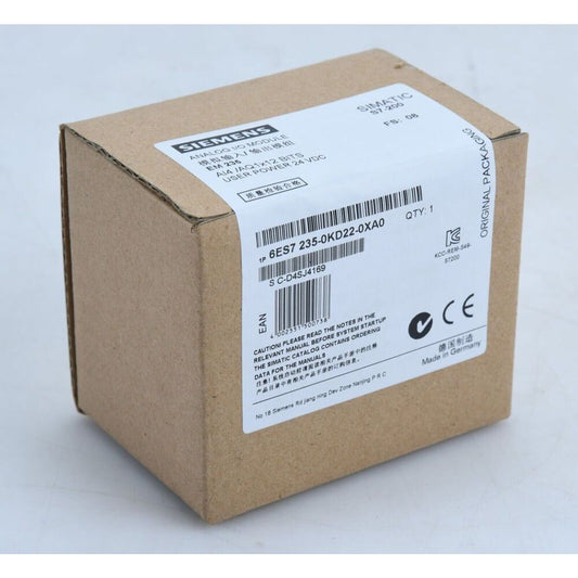 Siemens 6ES7 235-0KD22-0XA0 PLC Module in Box - New, Made in Germany