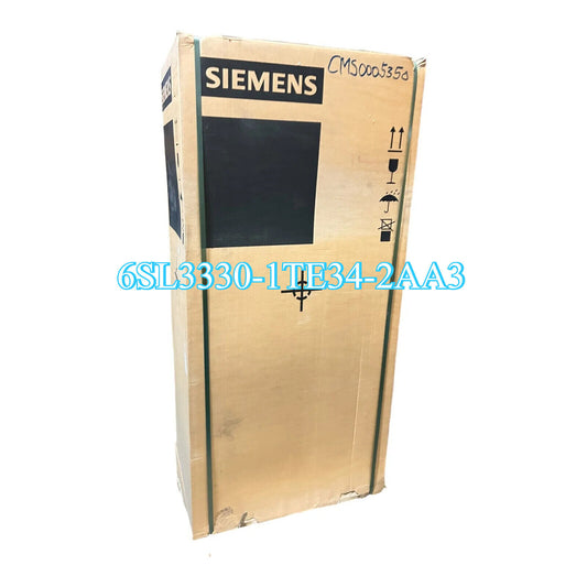 Siemens 6SL3330-1TE34-2AA3 S120 Basic Line Module Box, industrial automation part.