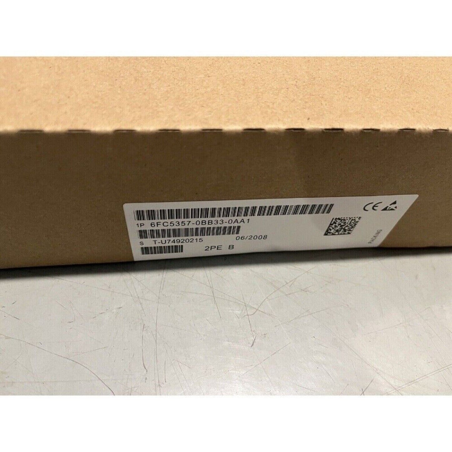 Siemens 6FC5357-0BB33-0AA1 PLC Module, Industrial Automation Part. Date 06/2008