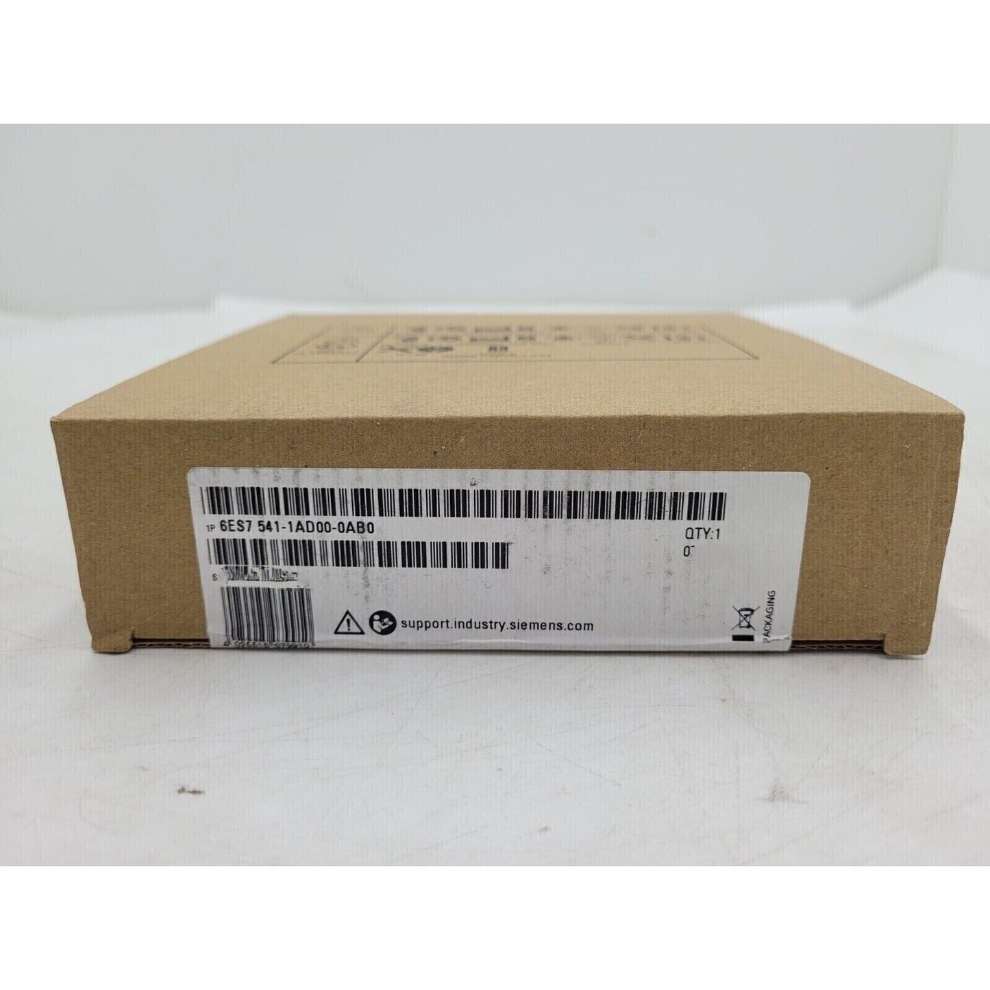 Siemens S7-1500 communication module box, model 6ES7 541-1AD00-0AB0, new industrial automation part.