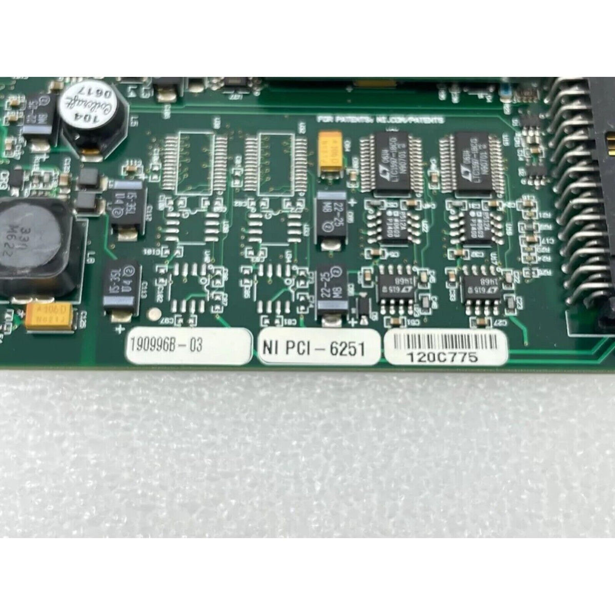 National Instruments PCI-6251 Data Acquisition Card, industrial automation component.