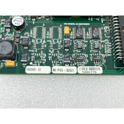 National Instruments PCI-6251 Data Acquisition Card, industrial automation component.