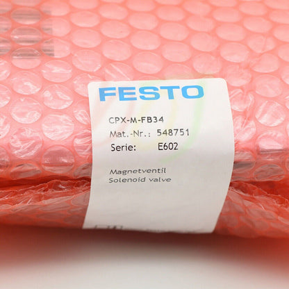 Controller | Festo | CPX-M-FB34 548751 Bus Node US 1Pcs