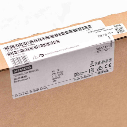 Siemens SIMATIC S7-1500 POSINPUT Module 6ES7 551-1AB00-0AB0, Made in Germany