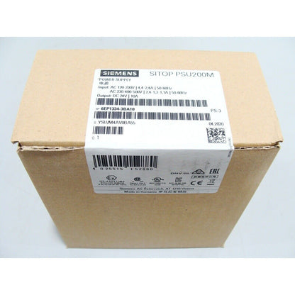 Siemens SITOP PSU200M power supply box, model 6EP1334-3BA10, industrial automation part