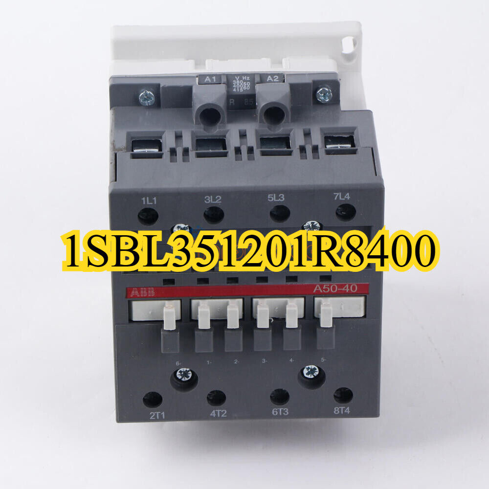 ABB A50-40 Contactor, 1SBL351201R8400, Industrial Automation Component, 380-415V 50Hz / 415-440V 60Hz, New