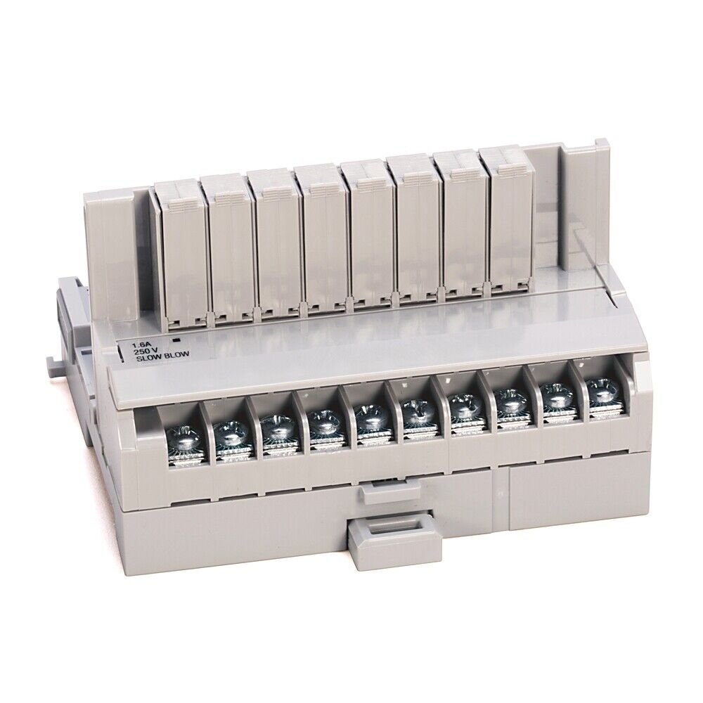 Allen-Bradley 1794-TBNF SERA Flex Terminal Base, gray plastic component, 1.6A 250V Slow Blow