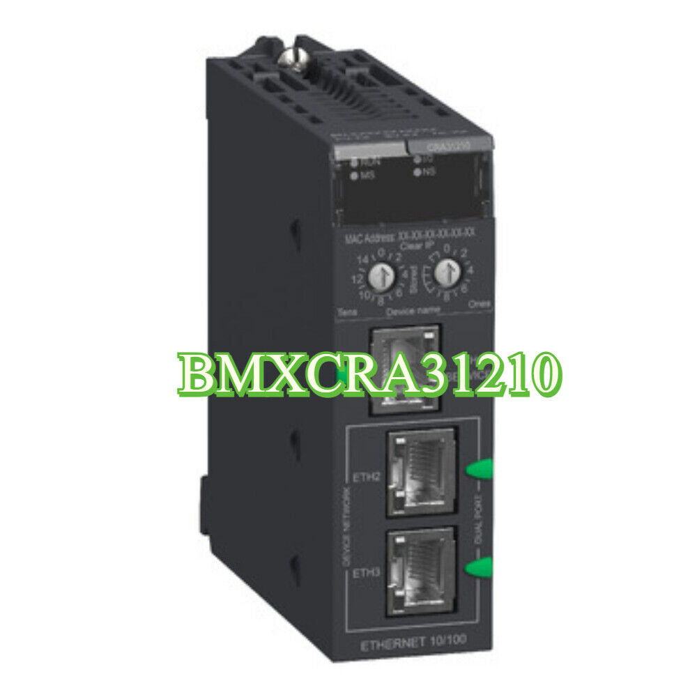Schneider BMXCRA31210 Ethernet Module, industrial automation part, dual port, in stock, fast delivery