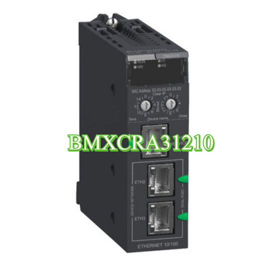 Schneider BMXCRA31210 Ethernet Module, industrial automation part, dual port, in stock, fast delivery