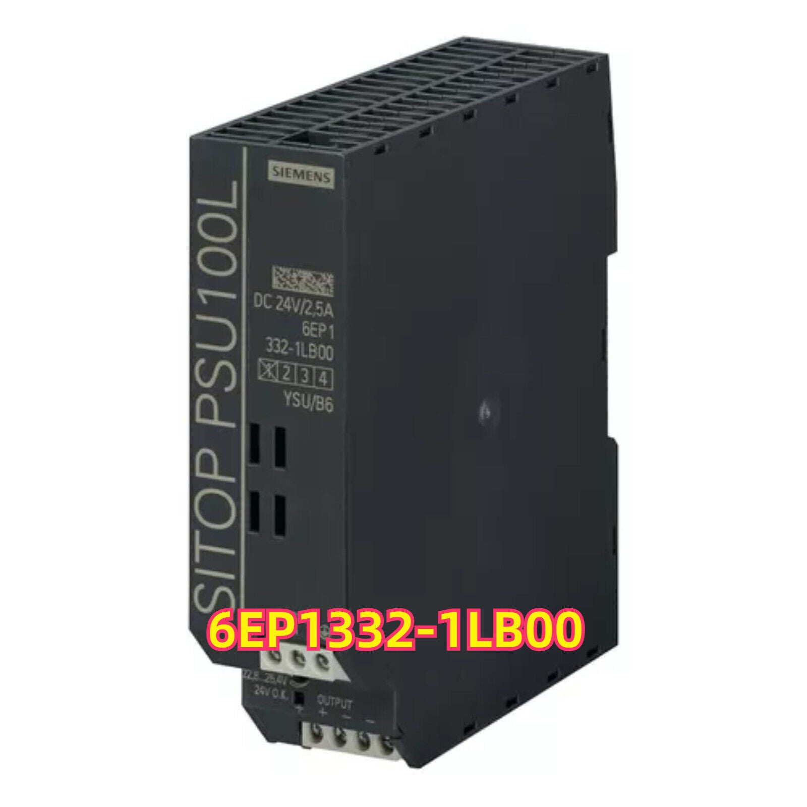 Siemens SITOP PSU100L Power Supply 6EP1332-1LB00, DC 24V/2.5A