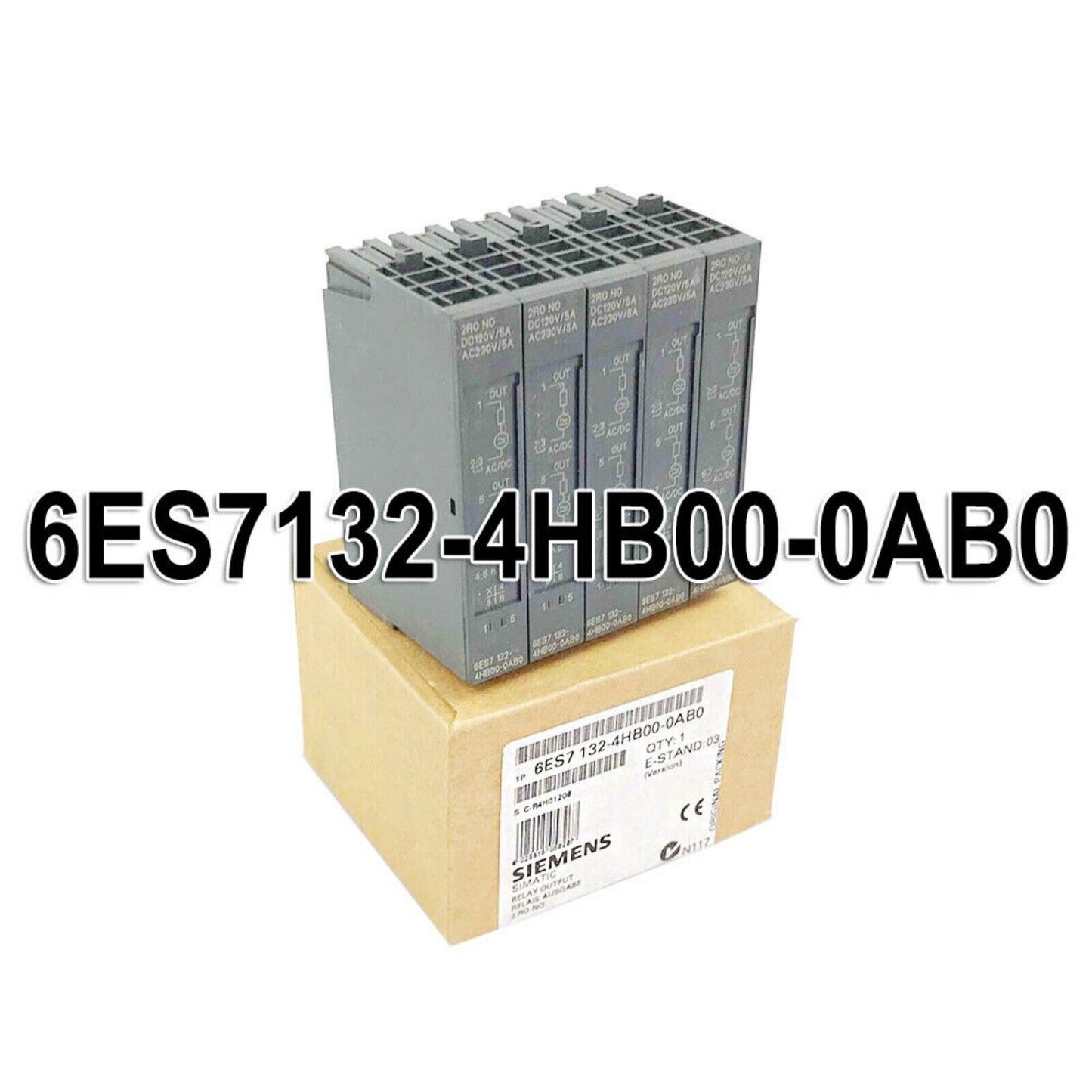 Industrial Communication | Siemens | 6ES7 132-4HB00-0AB0 6ES7132-4HB00-0AB0 SIMATIC DP MODULES FOR ET200S
