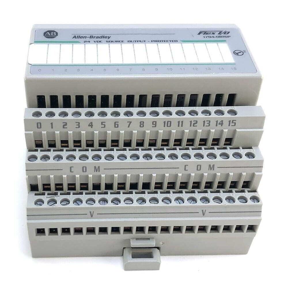 Allen-Bradley 1794-OB16P SER A Flex I/O Digital Output Module, 24VDC source output