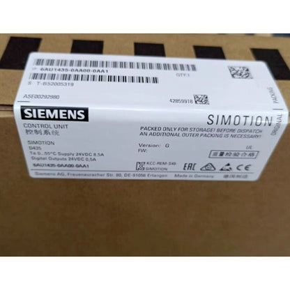 New Siemens 6AU14 35-0AA00-0AA1 6AU1435-0AA00-0AA1 SIMOTION DRIVE-BASED CONTROL